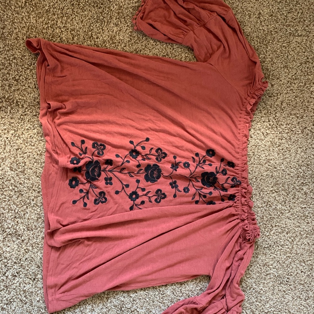 off the shoulders blouse